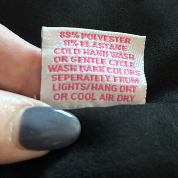 Gretchen Scott Velvet Feel Blouse Black V-Neck 3/4 Sleeve Women’s XL - Picture 4 of 4